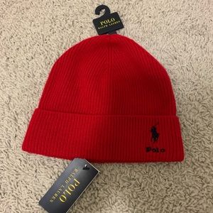 BNWT Red Toque Unisex - Polo Ralph Lauren